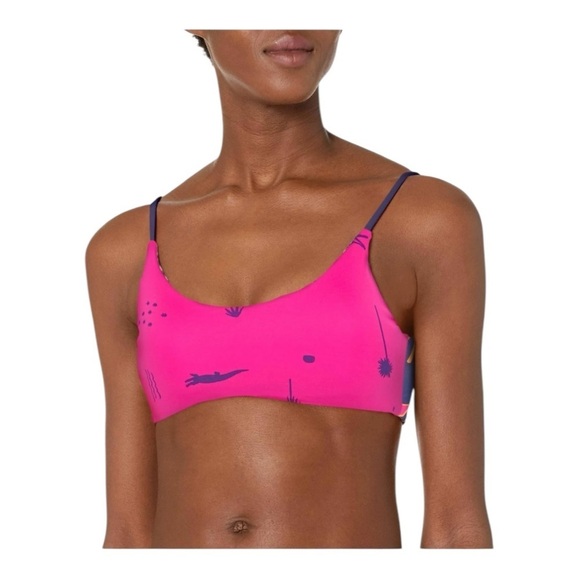 Maaji Croco Lanai Reversible Bra Bikini Top NWT - Picture 7 of 7